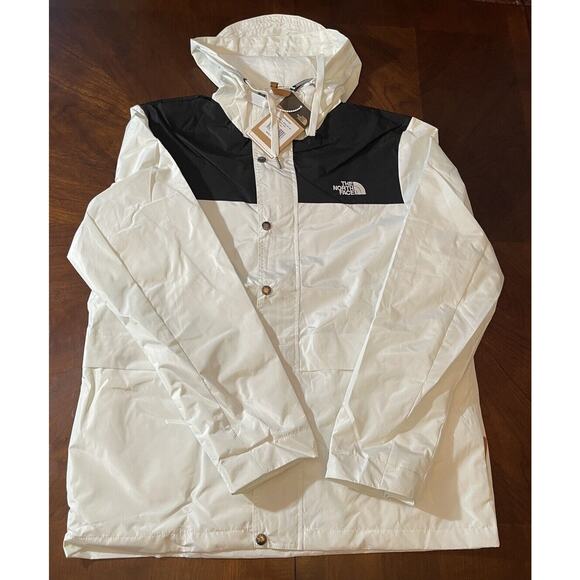 The North Face Mens Us L Windbreaker Jacket Zip Button